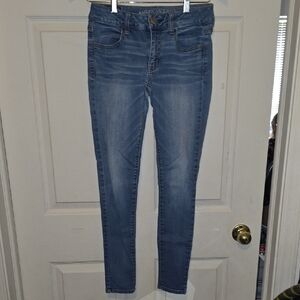 American Eagle Outfitters Medium Blue Skinny Jeans